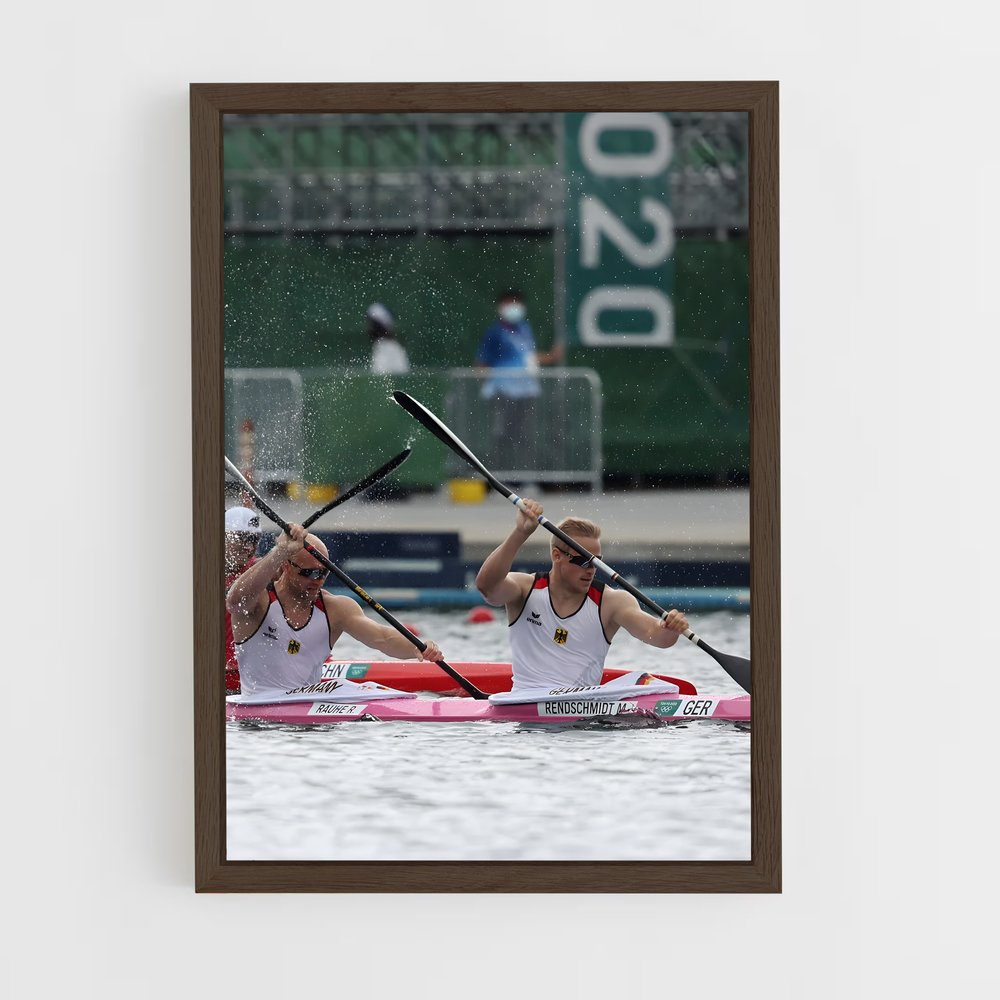 Poster Rivières de Compétition – affiche Canoë-kayak (vue 5)